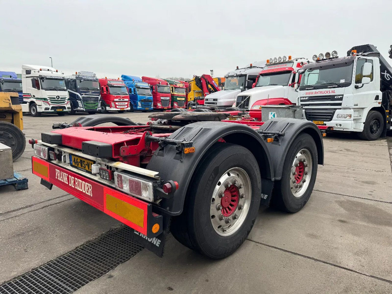 Krone ZZ 2X SAF AXLE UITSCHUIFBARE AANSLUITING - Dolly trailer: picture 4 Krone ZZ 2X SAF AXLE UITSCHUIFBARE AANSLUITING - Dolly trailer: picture 4