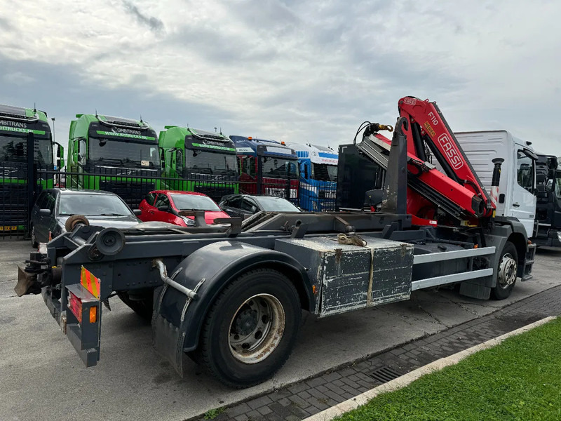 Crane truck Mercedes-Benz Atego 1923 + 2011 FASSI F110 + 2011 VDS HOOKLIFT: picture 12
