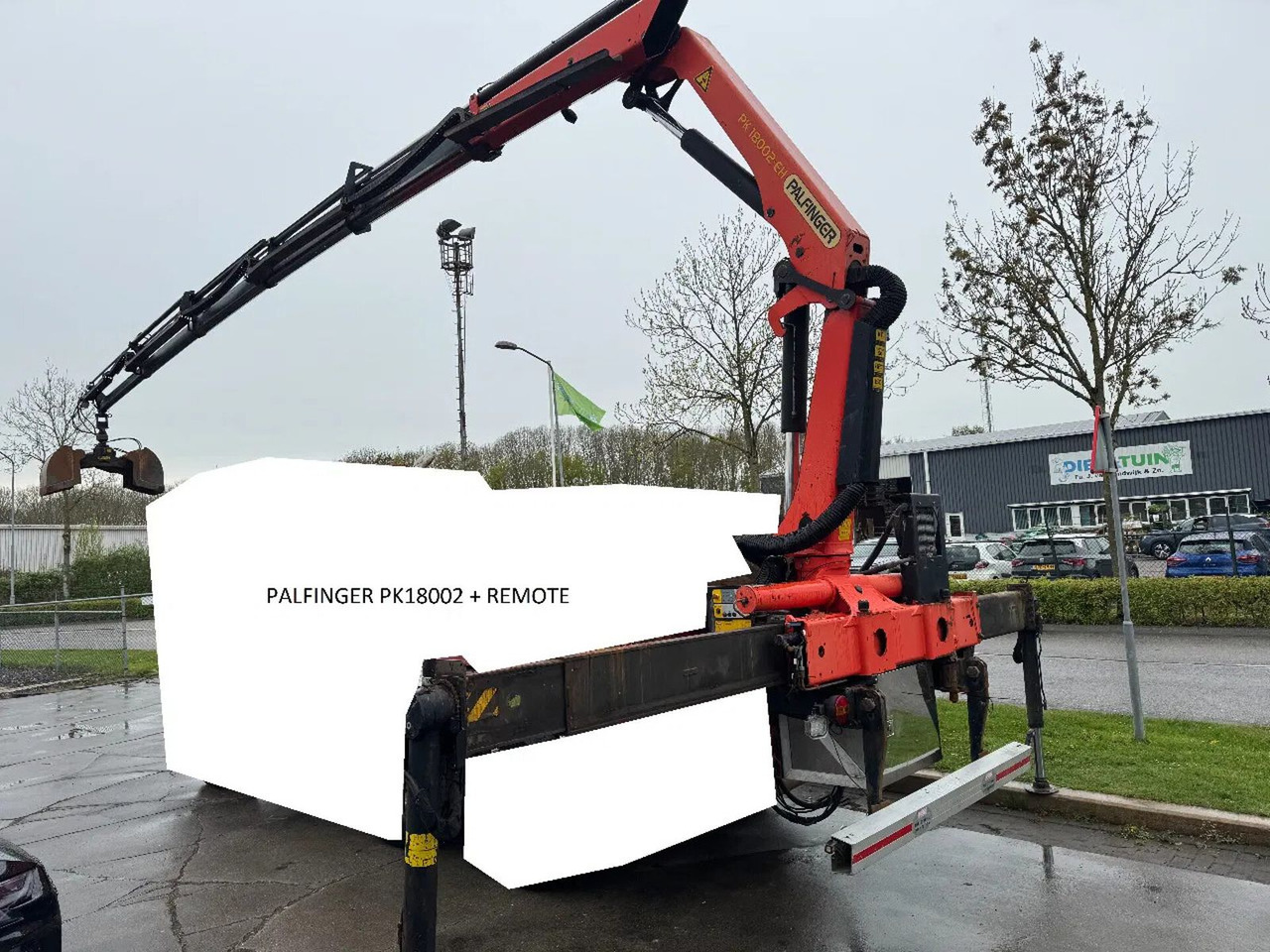 Palfinger PK 18002 + REMOTE + GRAPPLE + 5 HYDRAULIC EXTENT - Loader crane: picture 4 Palfinger PK 18002 + REMOTE + GRAPPLE + 5 HYDRAULIC EXTENT - Loader crane: picture 4