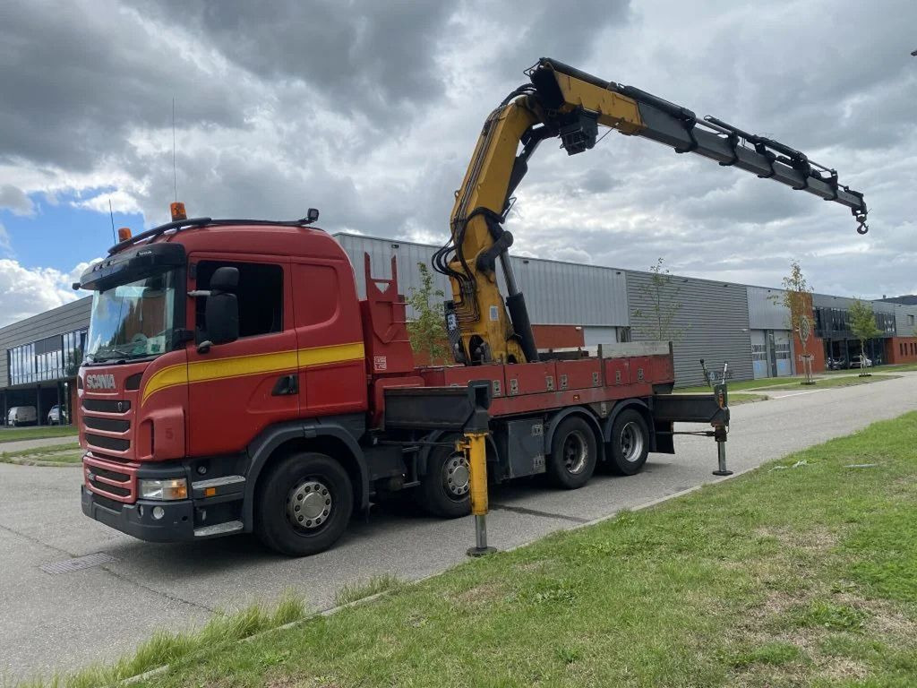 Scania G480 8X4 + EFFER 1250 6S + REMOTE + WINCH - 6+3 - Crane truck: picture 3 Scania G480 8X4 + EFFER 1250 6S + REMOTE + WINCH - 6+3 - Crane truck: picture 3