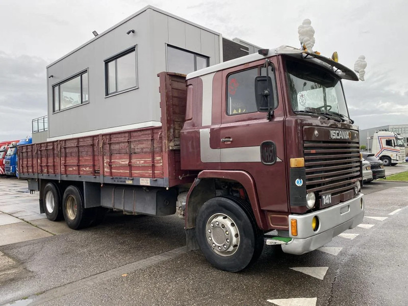 Scania LB141 V8 141 V8 - 6X2 - BOX 7,35 METER - Dropside/ Flatbed truck: picture 3 Scania LB141 V8 141 V8 - 6X2 - BOX 7,35 METER - Dropside/ Flatbed truck: picture 3