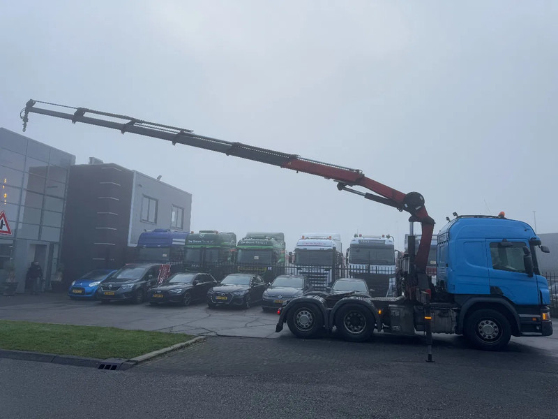 Scania P450 6X2 - EURO 6 + HMF 2620-K5 + REMOTE + LIFT AXLE - Crane truck: picture 3 Scania P450 6X2 - EURO 6 + HMF 2620-K5 + REMOTE + LIFT AXLE - Crane truck: picture 3