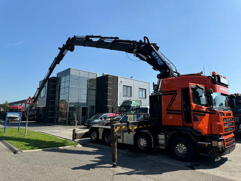 Scania R560 V8 8X2 + EFFER CRANE 1550 6S + FLYJIP 6XHYDR + REMOTE + WINCH - Crane truck: picture 4 Scania R560 V8 8X2 + EFFER CRANE 1550 6S + FLYJIP 6XHYDR + REMOTE + WINCH - Crane truck: picture 4