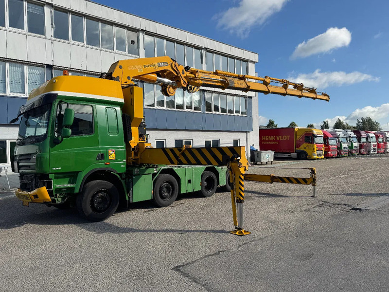 DAF CF 85.410 8X2 EURO 5 PALFINGER PK100002 + REMOTE CONTROL TÜV TILL 01-2026 - Tractor unit: picture 2 DAF CF 85.410 8X2 EURO 5 PALFINGER PK100002 + REMOTE CONTROL TÜV TILL 01-2026 - Tractor unit: picture 2