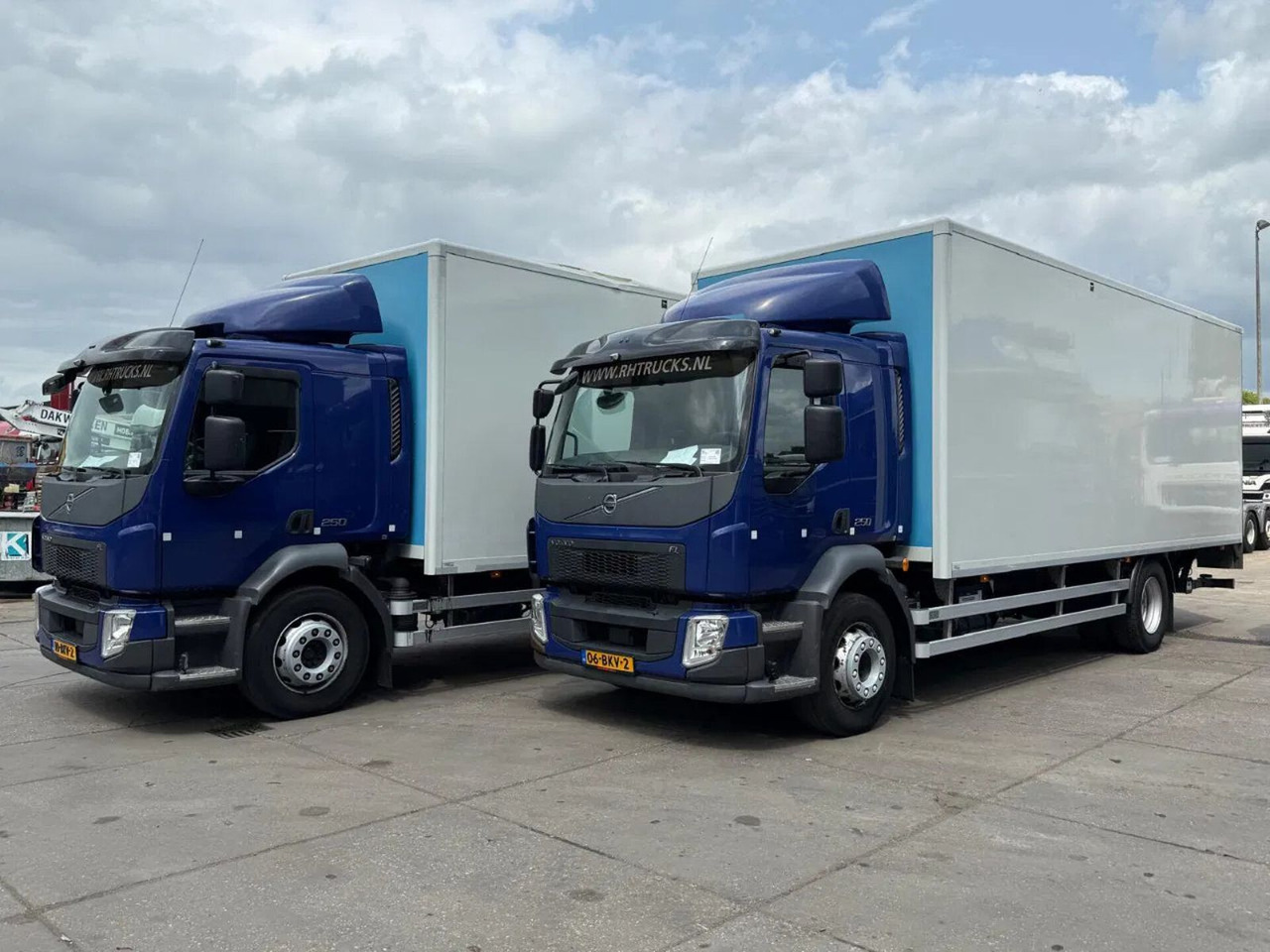 Volvo FL 250 4X2 - EURO 6 + DHOLLANDIA LIFT + TÜV 05-2 - Box truck: picture 1 Volvo FL 250 4X2 - EURO 6 + DHOLLANDIA LIFT + TÜV 05-2 - Box truck: picture 1