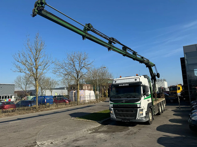 Dropside/ Flatbed truck, Crane truck Volvo FM 500 8X4 HIAB 288 + REMOTE CONTROL 5TH + 6TH FUNCTION: picture 7
