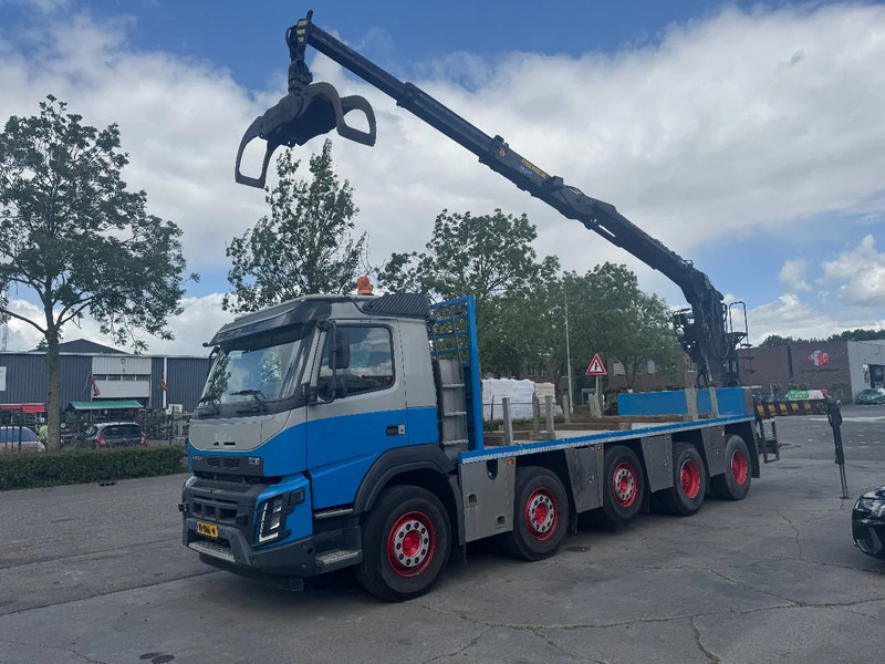 Volvo FMX 460 10X4 HIAB J2640ZT + HULTDINS GRIJPER HUB REDUCTION - Dropside/ Flatbed truck, Crane truck: picture 1 Volvo FMX 460 10X4 HIAB J2640ZT + HULTDINS GRIJPER HUB REDUCTION - Dropside/ Flatbed truck, Crane truck: picture 1