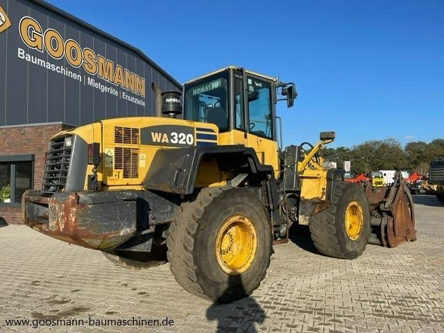 Komatsu WA 320 mit Greifschaufel + Schnellwechsler - Wheel loader: picture 2 Komatsu WA 320 mit Greifschaufel + Schnellwechsler - Wheel loader: picture 2