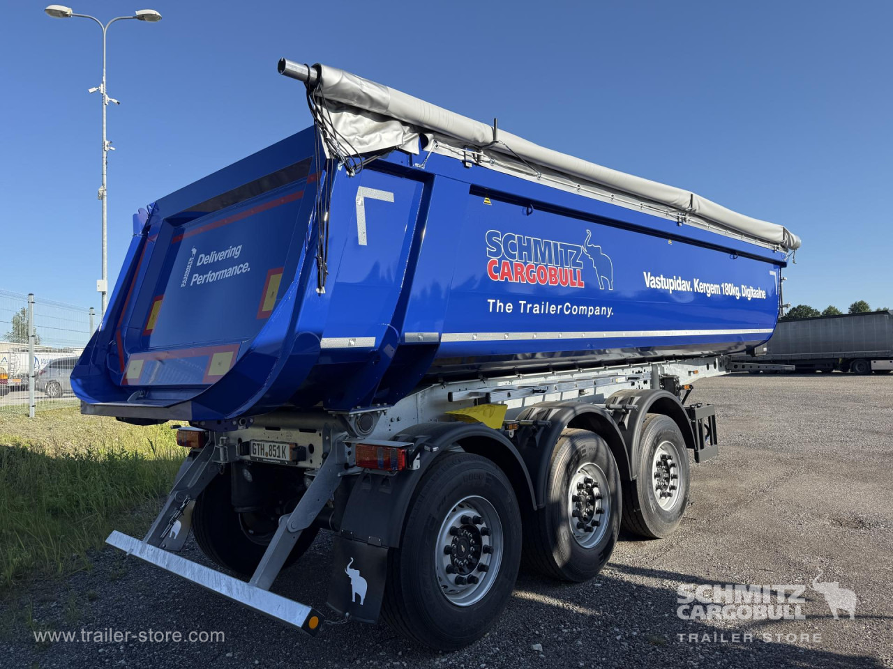 SCHMITZ Tipper Steel half pipe body 24m³ - Tipper semi-trailer: picture 4 SCHMITZ Tipper Steel half pipe body 24m³ - Tipper semi-trailer: picture 4