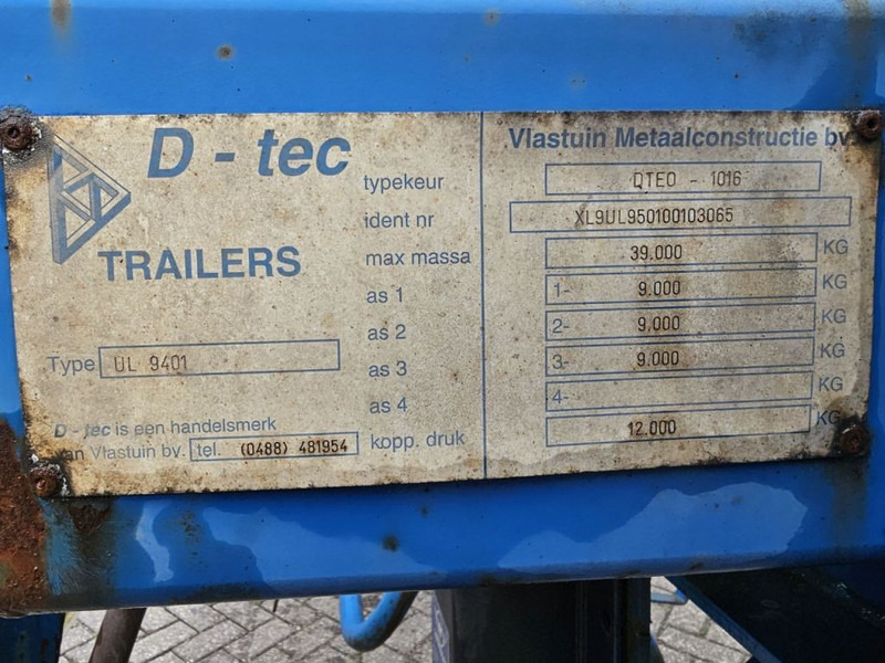 Container transporter/ Swap body semi-trailer D-Tec UL 9401 - Multichassis: picture 14