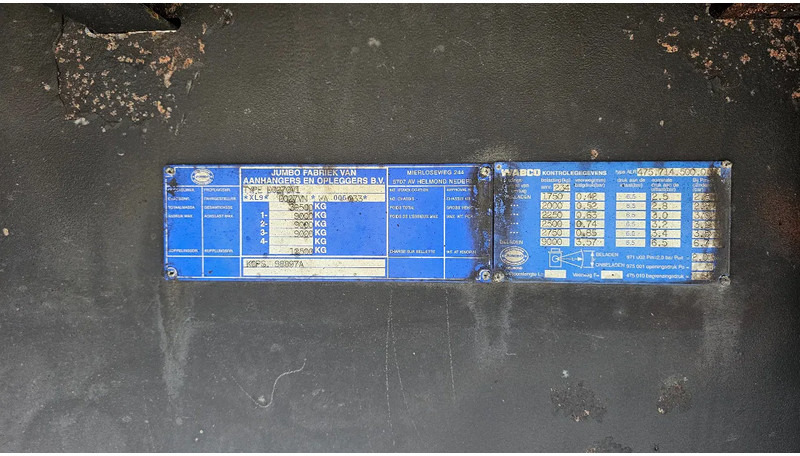 Closed box semi-trailer Jumbo DO 270.V1 - MOVING FLOOR: picture 20