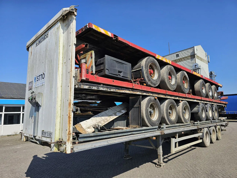 METACO DRUMBRAKES + Twistlocks - Dropside/ Flatbed semi-trailer: picture 1 METACO DRUMBRAKES + Twistlocks - Dropside/ Flatbed semi-trailer: picture 1