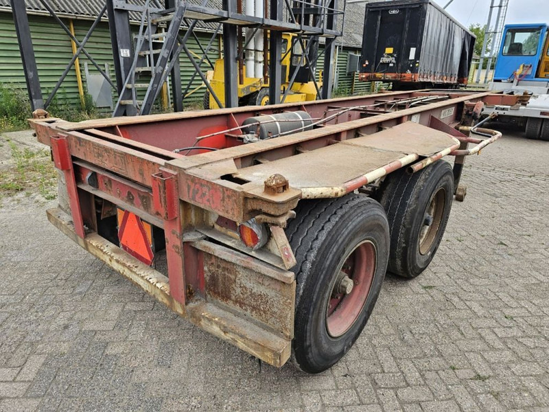 Container transporter/ Swap body semi-trailer Pacton 20FT - BPW - Steelspring: picture 7