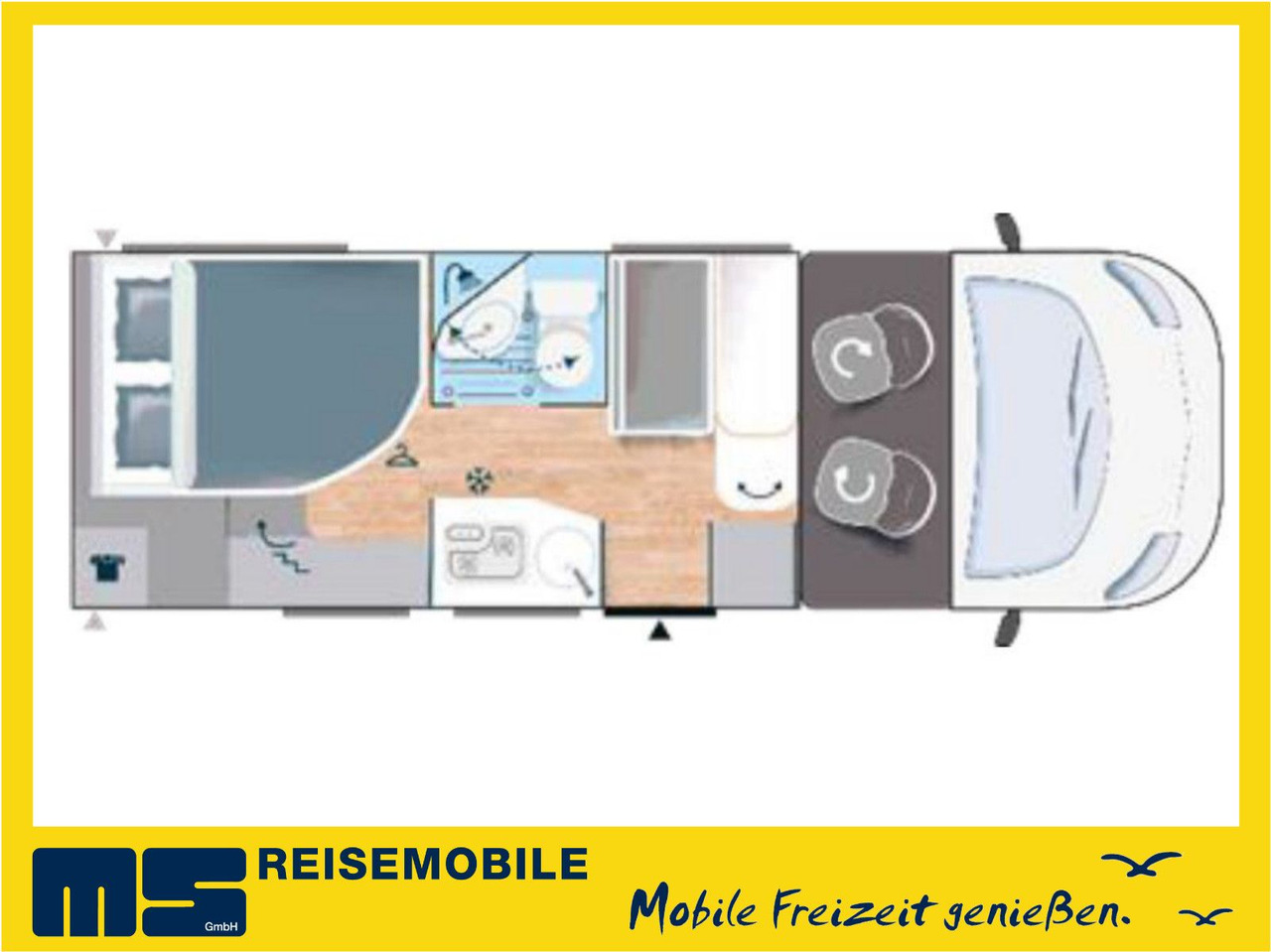 Chausson S 695 SPORT LINE /-2025- /165PS - 8G/ SEITENBETT - Semi-integrated motorhome: picture 2 Chausson S 695 SPORT LINE /-2025- /165PS - 8G/ SEITENBETT - Semi-integrated motorhome: picture 2