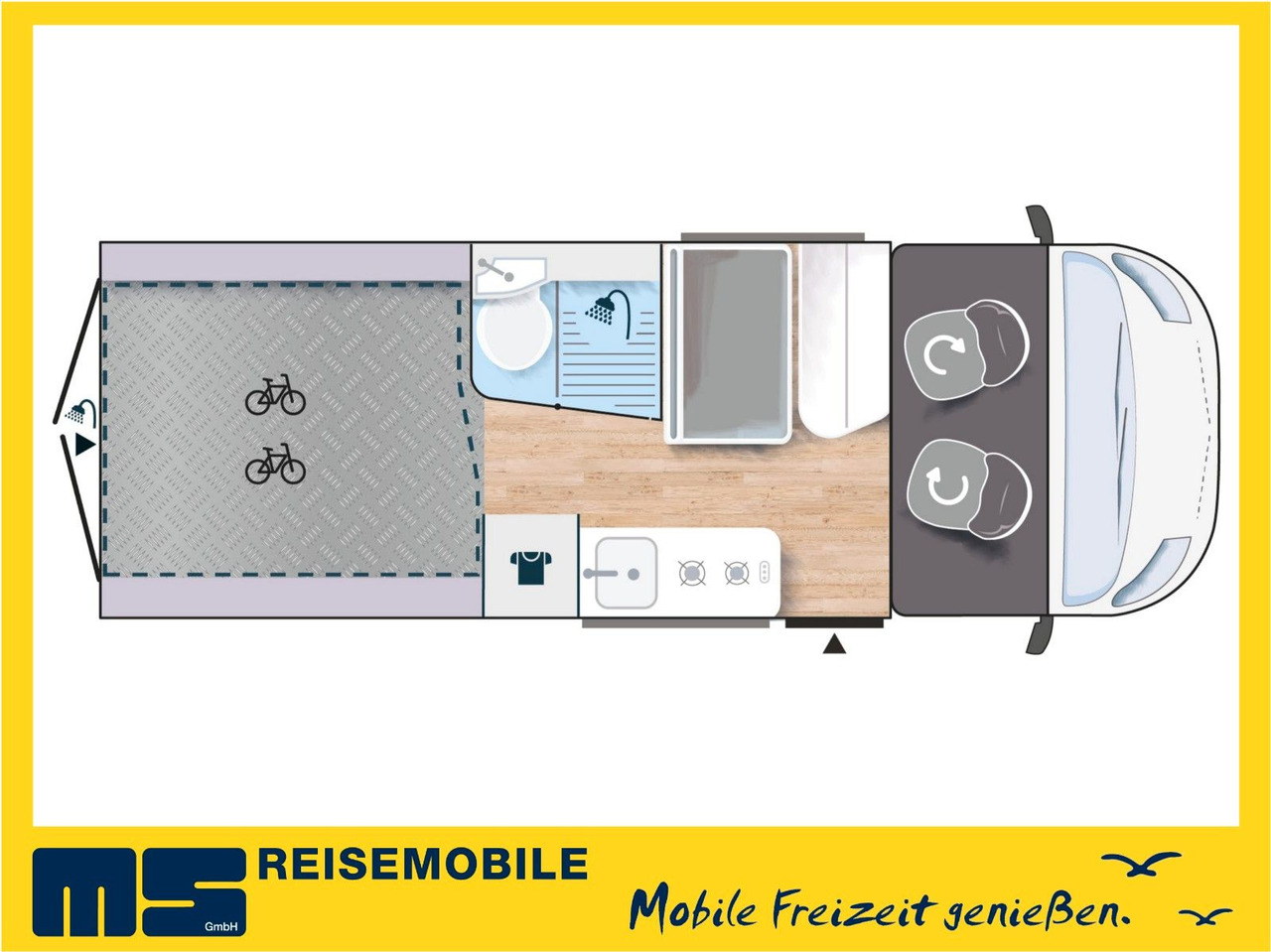 Chausson V690 SPORT LINE / 140PS-8G / XL -HUBBETT E.-BIKE - Camper van: picture 2 Chausson V690 SPORT LINE / 140PS-8G / XL -HUBBETT E.-BIKE - Camper van: picture 2