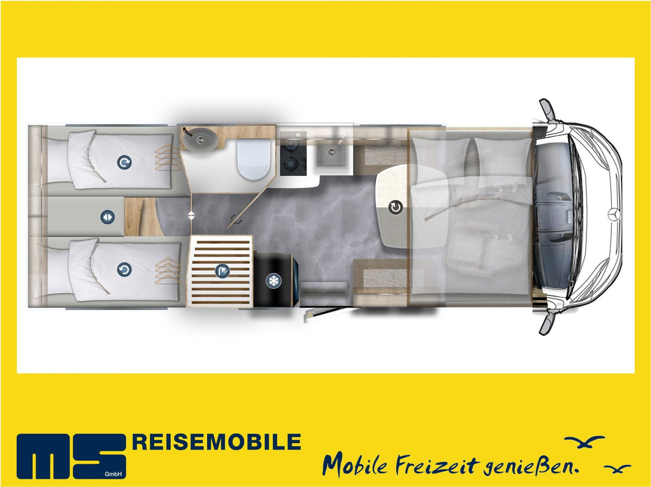 Eura Mobil INTEGRA LINE GT 726 EF / MB 170PS-9G / MOD.2025 - Integrated motorhome: picture 2 Eura Mobil INTEGRA LINE GT 726 EF / MB 170PS-9G / MOD.2025 - Integrated motorhome: picture 2