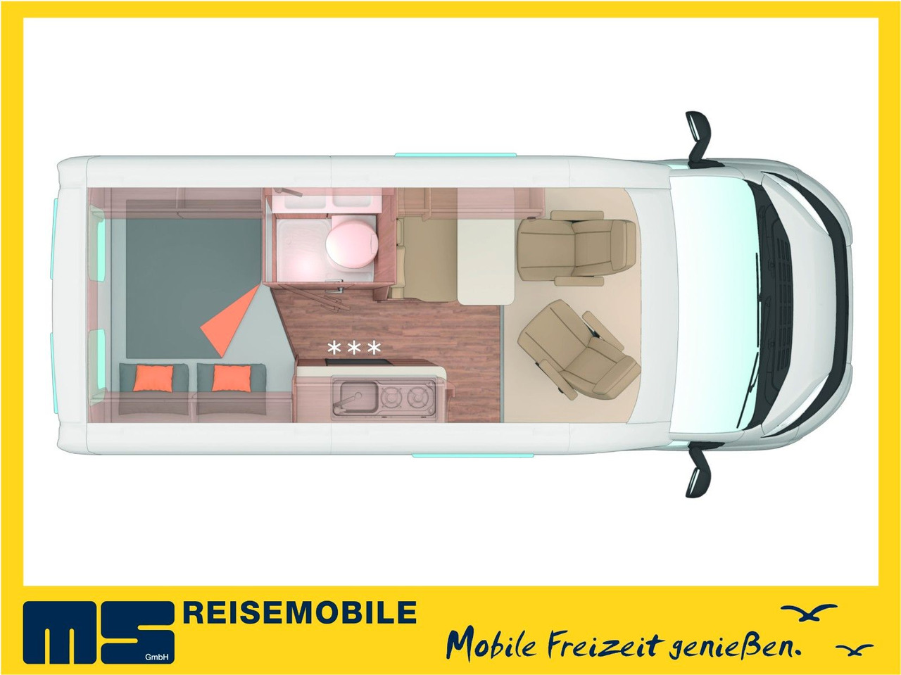 Weinsberg CARABUS GREY 540 MQ - EDITION FIRE /-2026-/140PS - Camper van: picture 2 Weinsberg CARABUS GREY 540 MQ - EDITION FIRE /-2026-/140PS - Camper van: picture 2