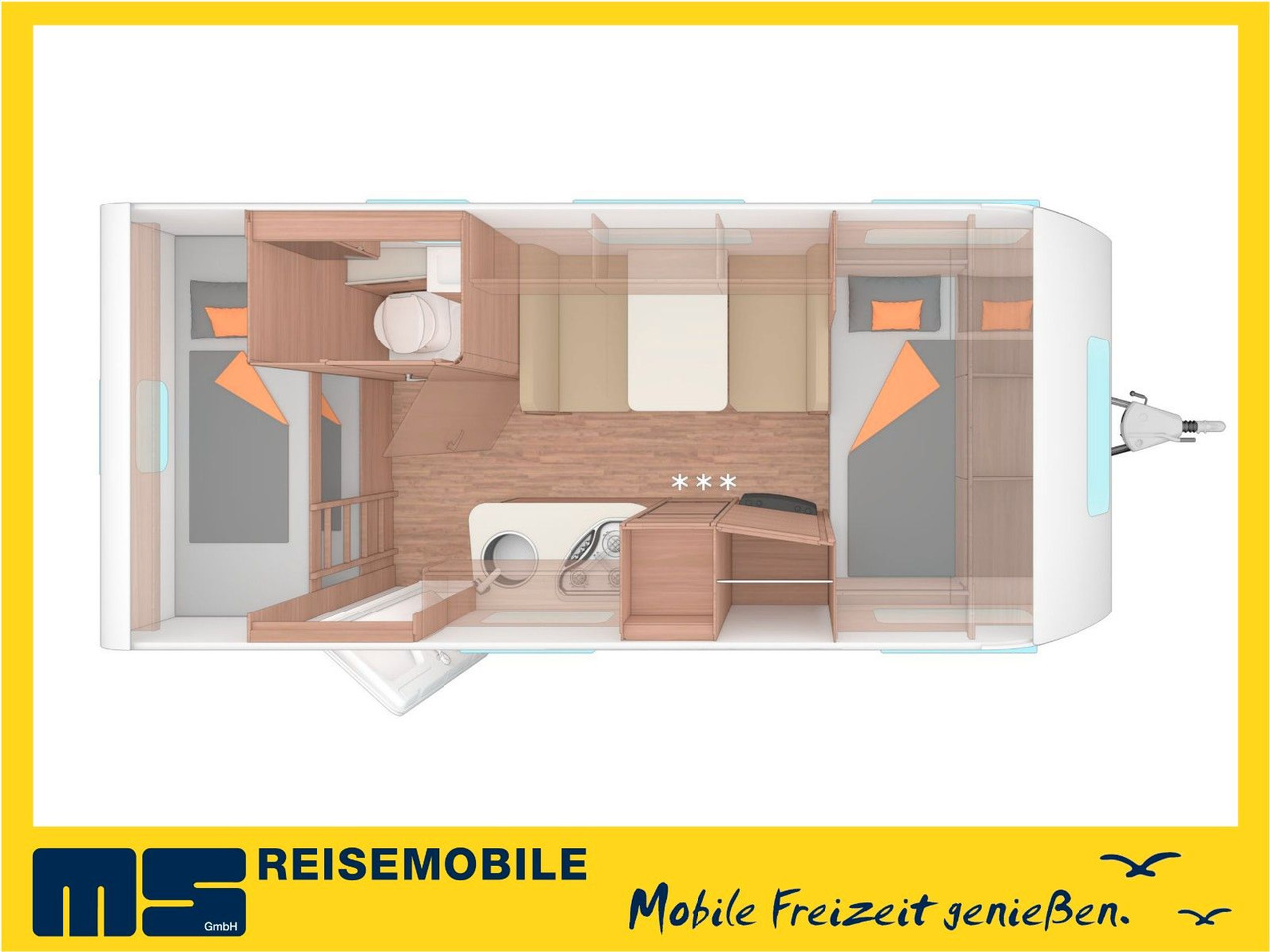 Weinsberg CARAONE 480 QDK / -2026-/ ADVANCED & SMART PAKET - Caravan: picture 2 Weinsberg CARAONE 480 QDK / -2026-/ ADVANCED & SMART PAKET - Caravan: picture 2