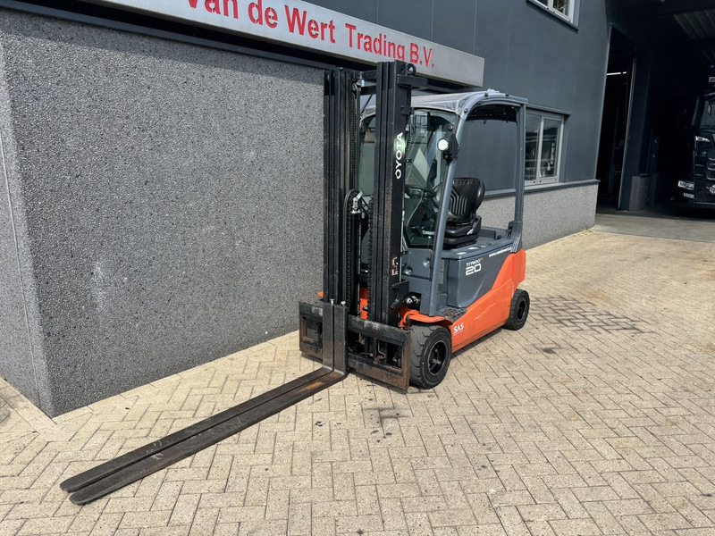 Toyota 8FBM20T Triplo 470 Freelift / Sideshift Elektrisch 2017 6535Hours - Electric forklift: picture 3 Toyota 8FBM20T Triplo 470 Freelift / Sideshift Elektrisch 2017 6535Hours - Electric forklift: picture 3