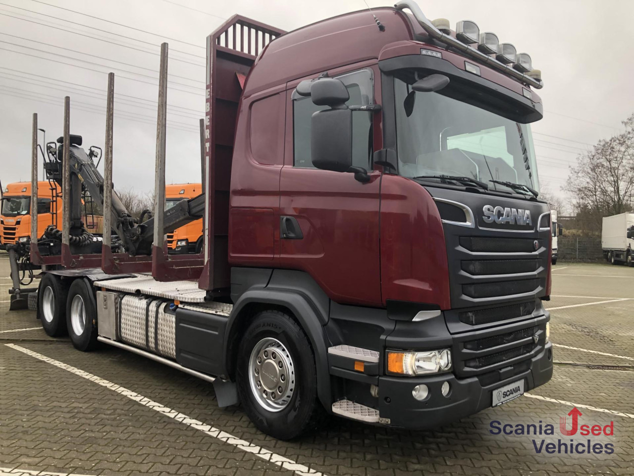SCANIA R 580 LB6x4HNB V8 Epsilon M120L83 - Timber truck: picture 1 SCANIA R 580 LB6x4HNB V8 Epsilon M120L83 - Timber truck: picture 1