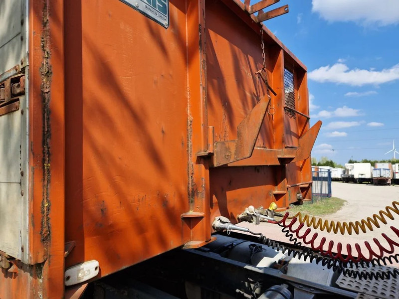 Pacton 3 AS / ROLKRAAN KENNIS TYPE 14.000 / FREINS TAMBOURS / DRUM BRAKES - Dropside/ Flatbed semi-trailer: picture 2 Pacton 3 AS / ROLKRAAN KENNIS TYPE 14.000 / FREINS TAMBOURS / DRUM BRAKES - Dropside/ Flatbed semi-trailer: picture 2