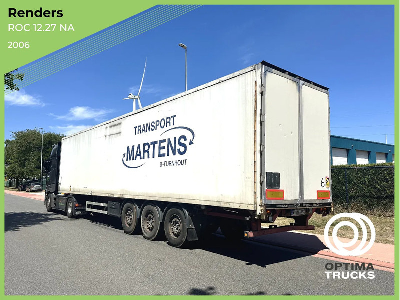 Renders 12.27 NA - Closed box semi-trailer: picture 1 Renders 12.27 NA - Closed box semi-trailer: picture 1