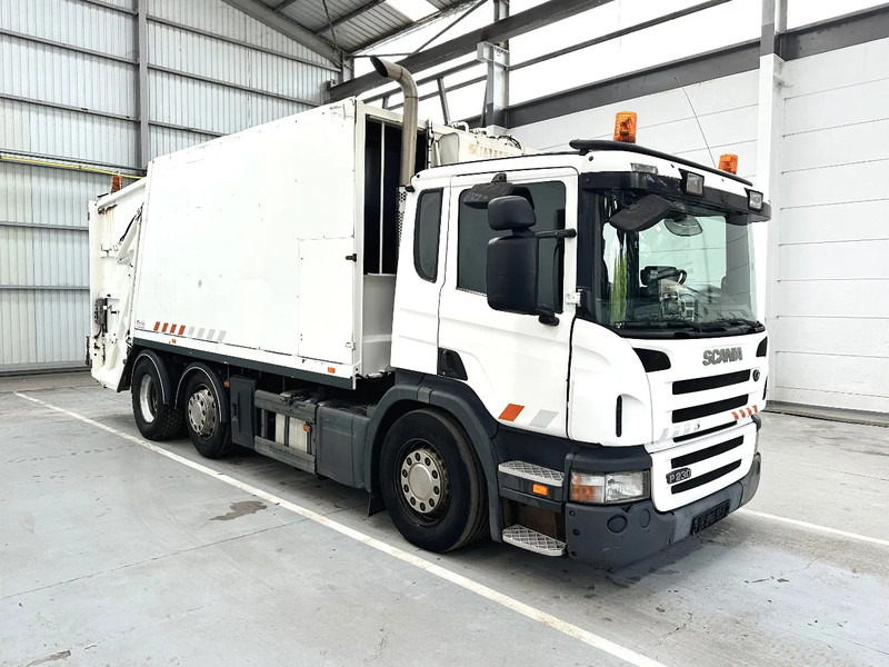 Garbage truck Scania P230 6X2 / Essieu relevable directionnel / Stuurbare liftas / Steerable lift axle: picture 7
