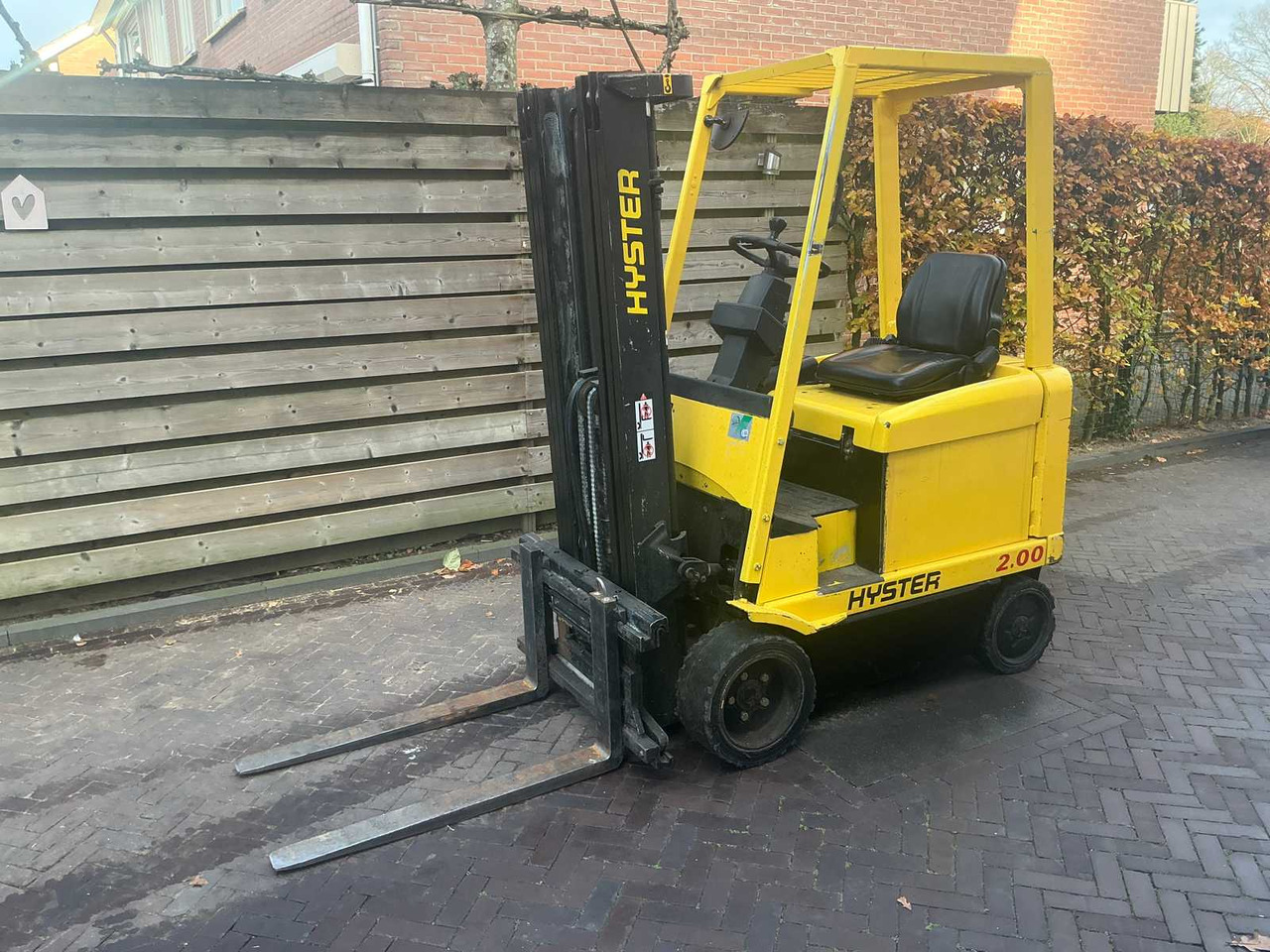 1996 HYSTER E2.00XMS FORKLIFT TRUCK - Forklift: picture 3 1996 HYSTER E2.00XMS FORKLIFT TRUCK - Forklift: picture 3