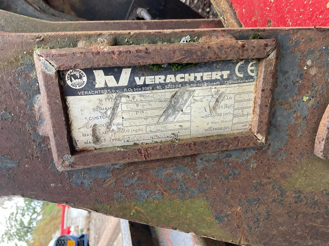 Wheel loader 1996 KOMATSU WH320-3H WHEEL LOADER: picture 10