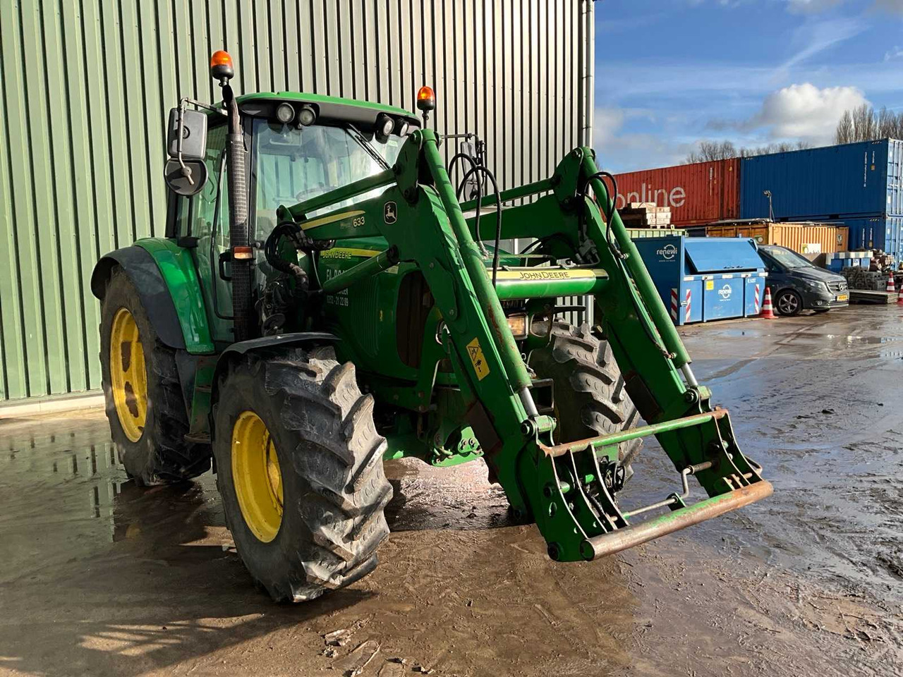 2001 JOHN DEERE 6220 FOUR WHEEL DRIVE FARM TRACTOR - Farm tractor: picture 2 2001 JOHN DEERE 6220 FOUR WHEEL DRIVE FARM TRACTOR - Farm tractor: picture 2