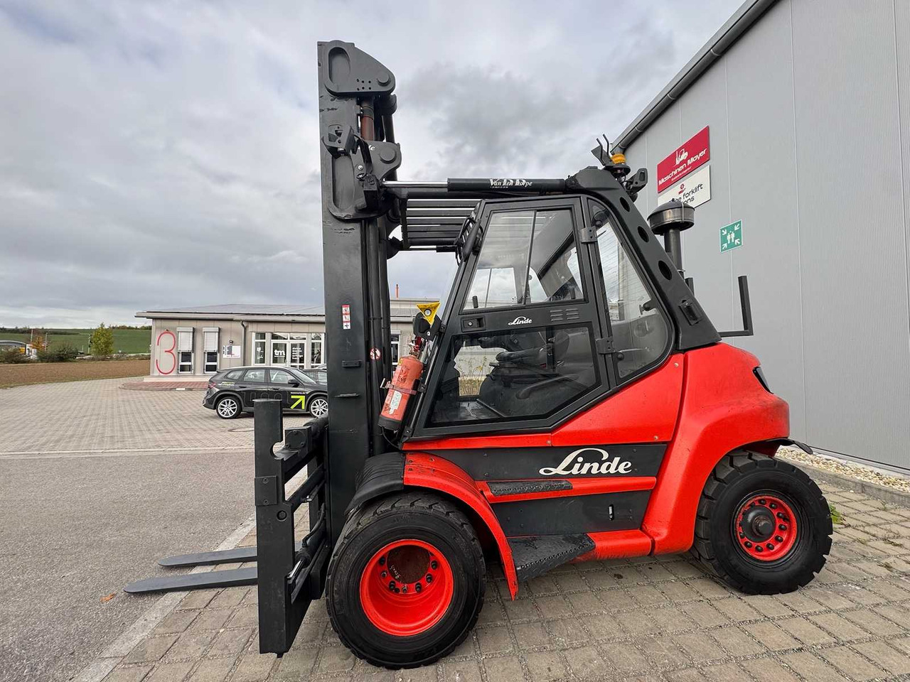 2015 SERVICE 10/2025 LINDE H70D 3RD + 4TH VALVE FORK ADJUSTER DIESEL FORKLIFT 10,706 HOURS - Forklift: picture 2 2015 SERVICE 10/2025 LINDE H70D 3RD + 4TH VALVE FORK ADJUSTER DIESEL FORKLIFT 10,706 HOURS - Forklift: picture 2