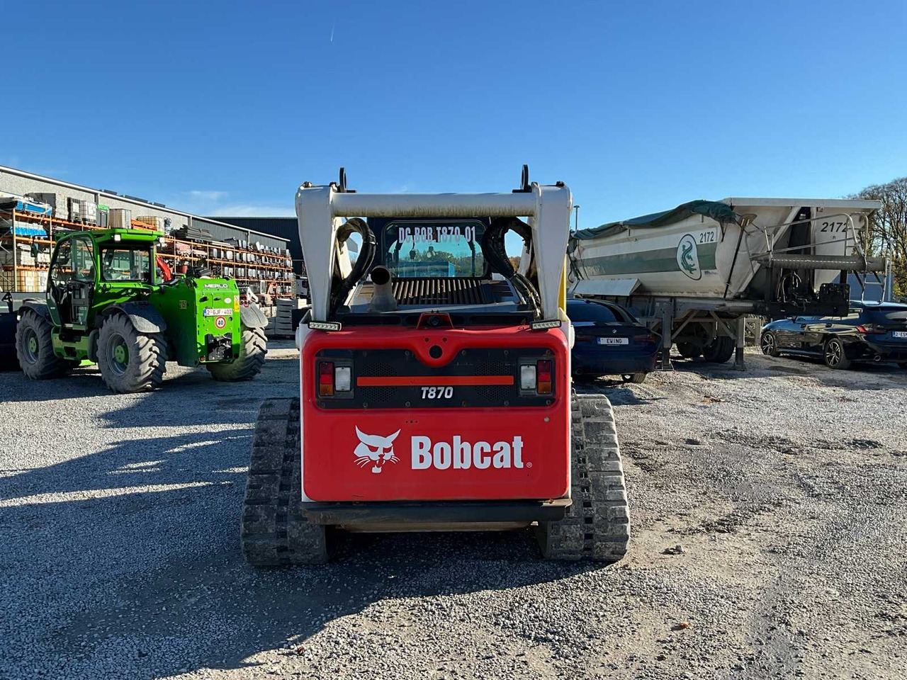 2020 BOBCAT T 870 + TRIMBLE GUIDED + GRADER 108 - Compact track loader: picture 4 2020 BOBCAT T 870 + TRIMBLE GUIDED + GRADER 108 - Compact track loader: picture 4