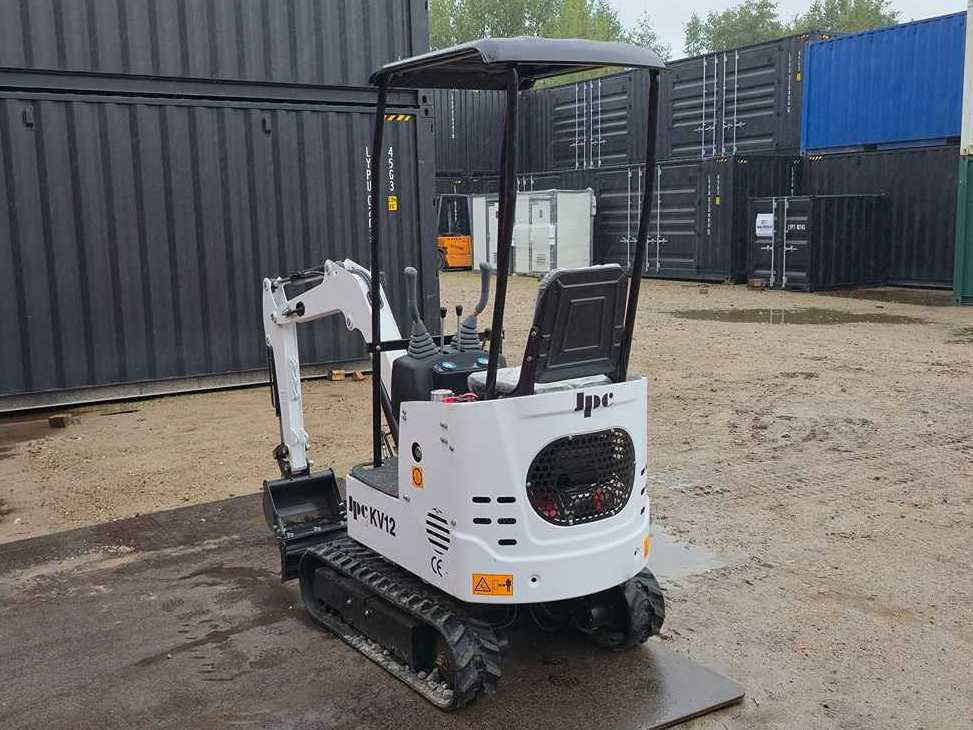 2025 - JPC - KV12 - WHITE - MINI EXCAVATOR - Mini excavator: picture 5 2025 - JPC - KV12 - WHITE - MINI EXCAVATOR - Mini excavator: picture 5