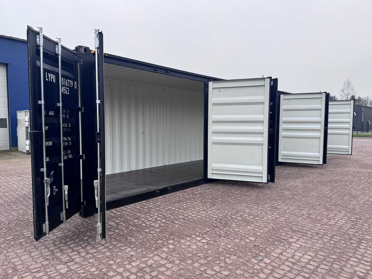 Shipping container 40ft HQ High Cube shipping container with 3 side doors: picture 13