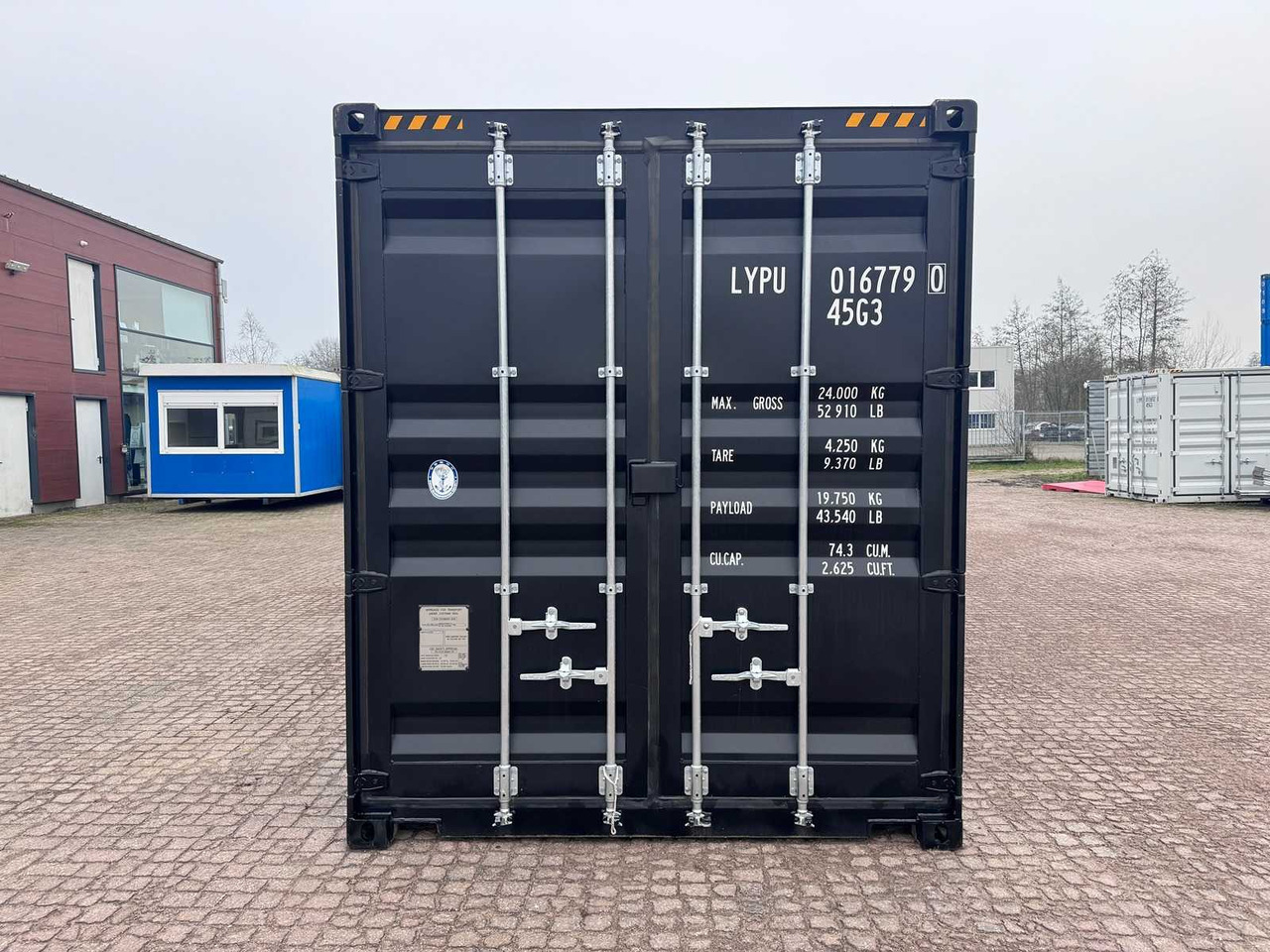 Shipping container 40ft HQ High Cube shipping container with 3 side doors: picture 10