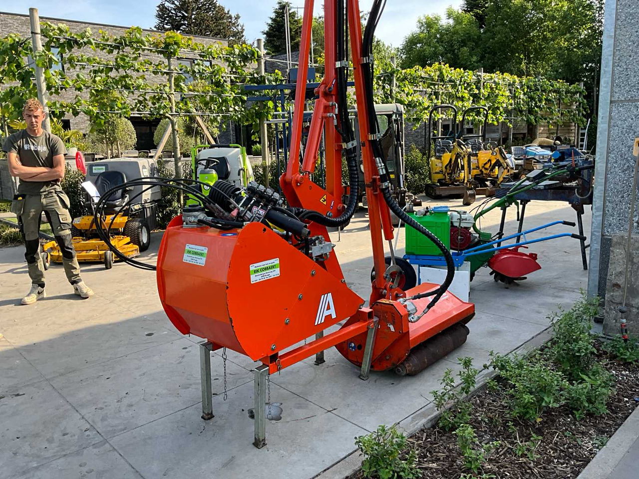 Agrimaster Debroussailleuse green 458-80 - Flail mower/ Mulcher: picture 4 Agrimaster Debroussailleuse green 458-80 - Flail mower/ Mulcher: picture 4