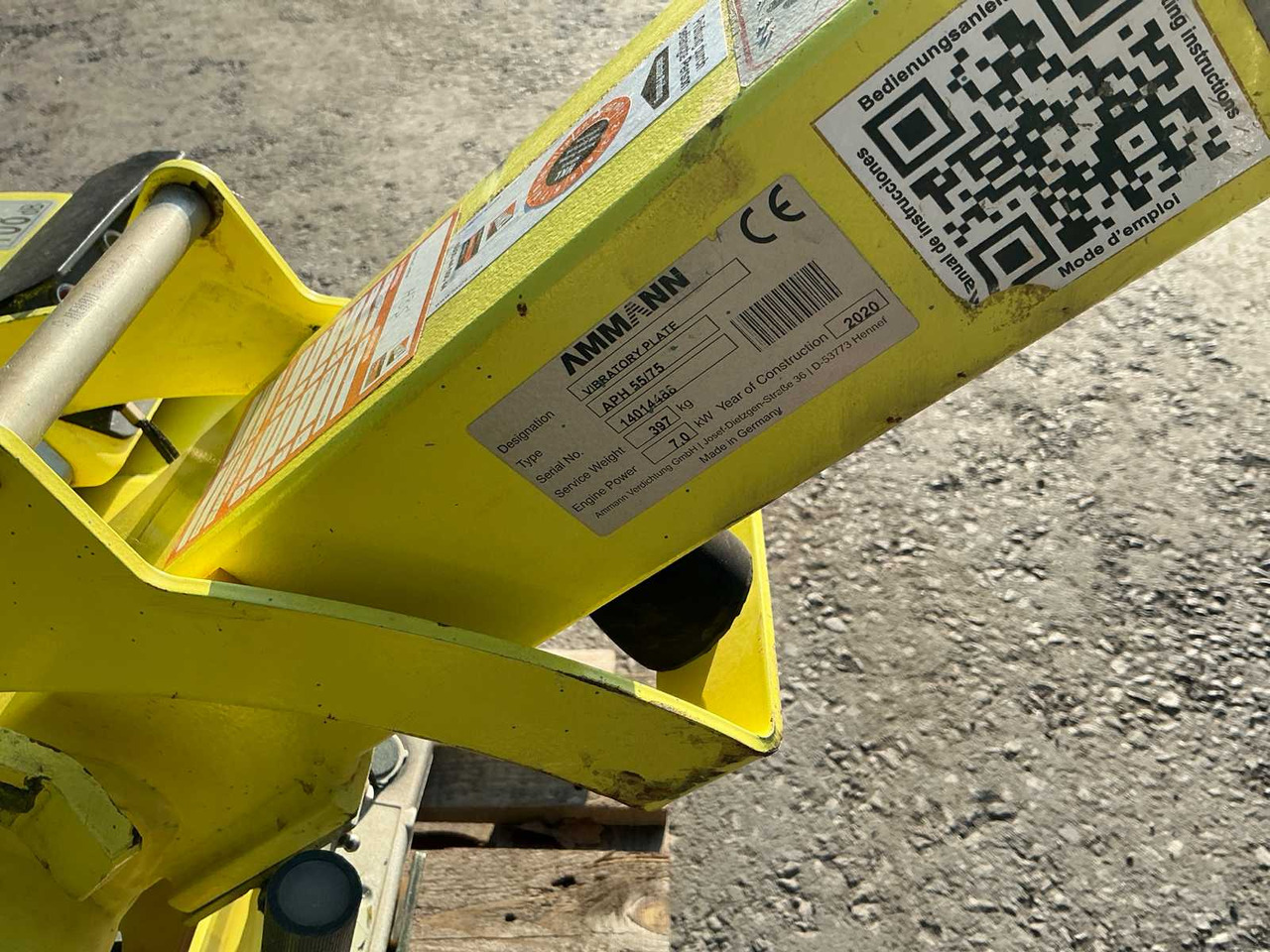 Ammann APH 55/75 - Vibratory plate: picture 5 Ammann APH 55/75 - Vibratory plate: picture 5