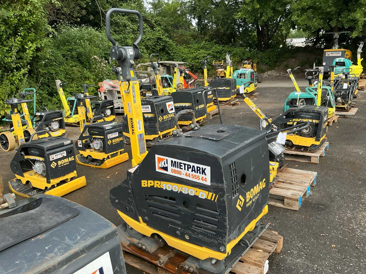 Bomag BPR 100/80 D - Vibratory plate: picture 1 Bomag BPR 100/80 D - Vibratory plate: picture 1