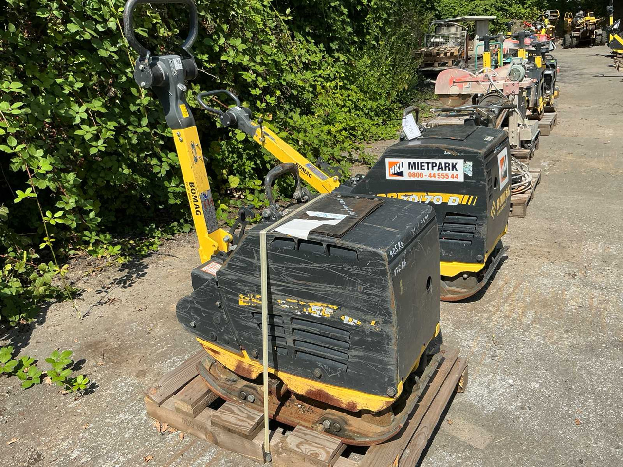 Bomag BPR 50/55 D - Vibratory plate: picture 1 Bomag BPR 50/55 D - Vibratory plate: picture 1