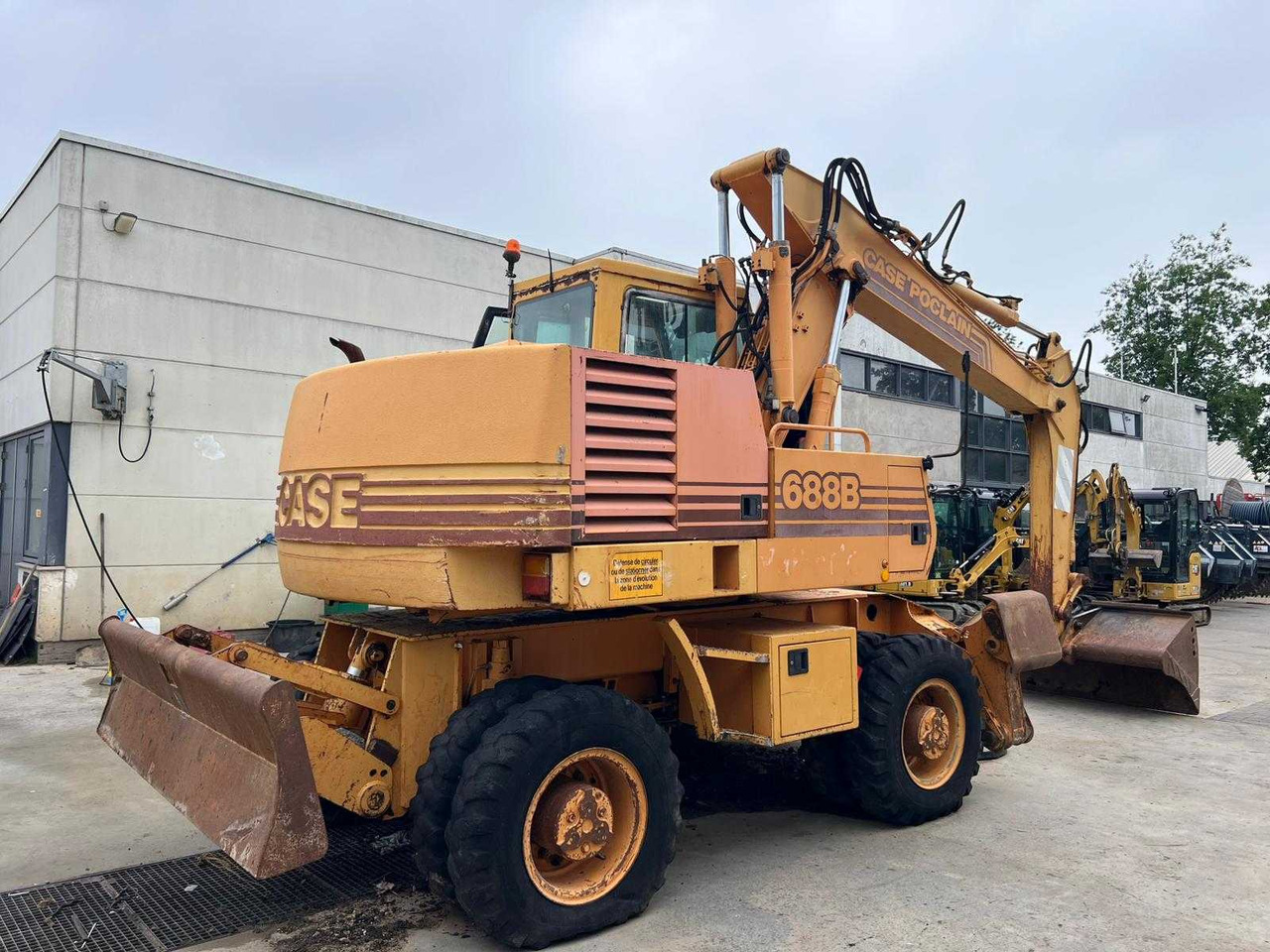 Case Poclain 688BP - Wheel excavator: picture 5 Case Poclain 688BP - Wheel excavator: picture 5