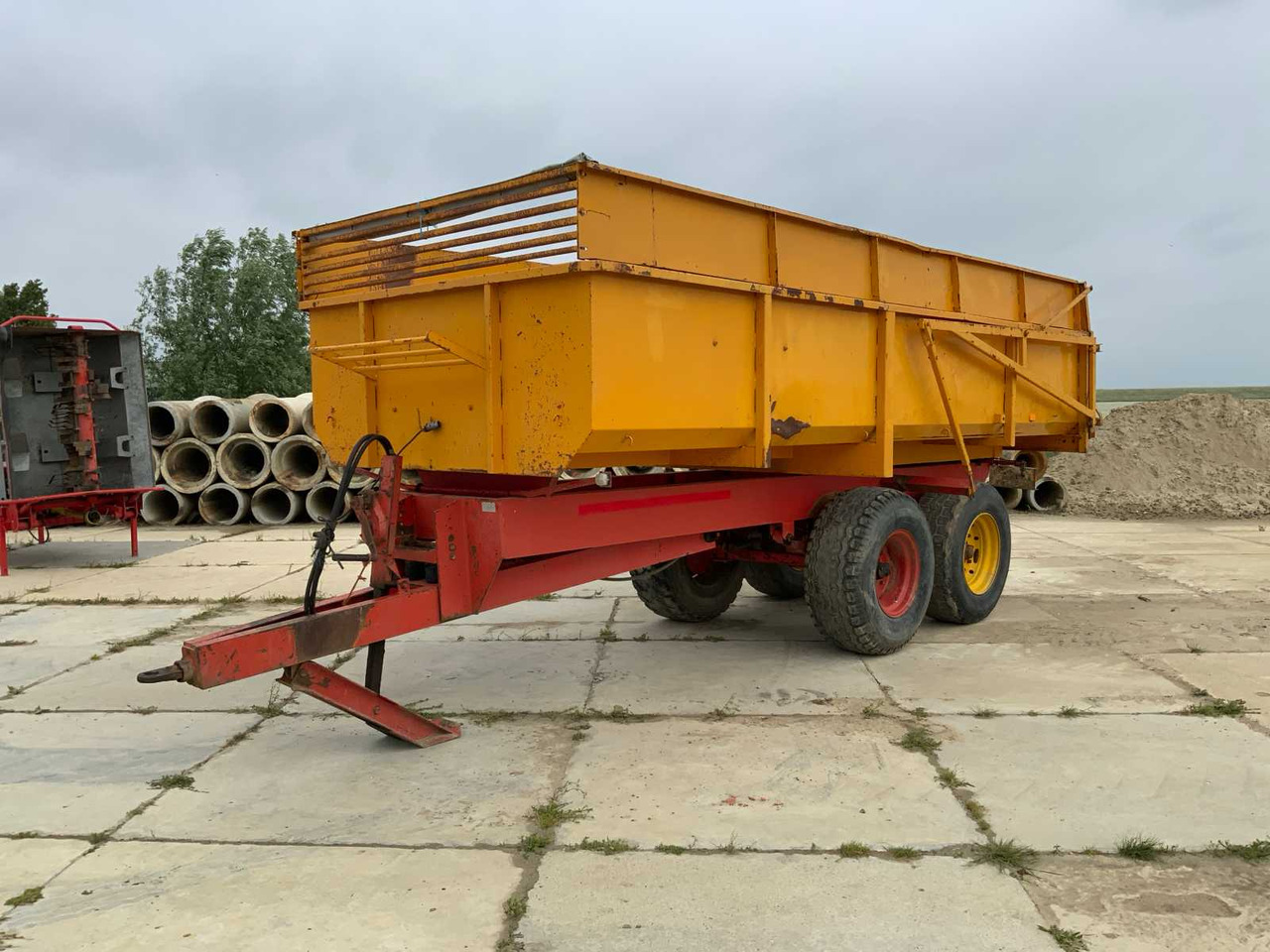 Cebeco CT120 - Farm tipping trailer/ Dumper: picture 1 Cebeco CT120 - Farm tipping trailer/ Dumper: picture 1