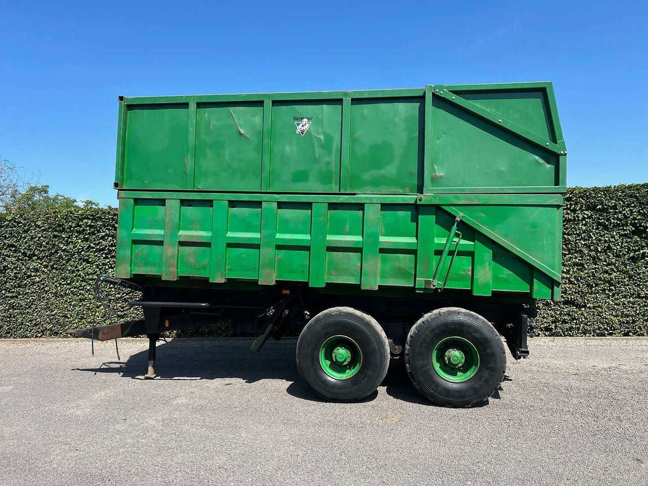 Eigen makelij - Farm tipping trailer/ Dumper: picture 2 Eigen makelij - Farm tipping trailer/ Dumper: picture 2