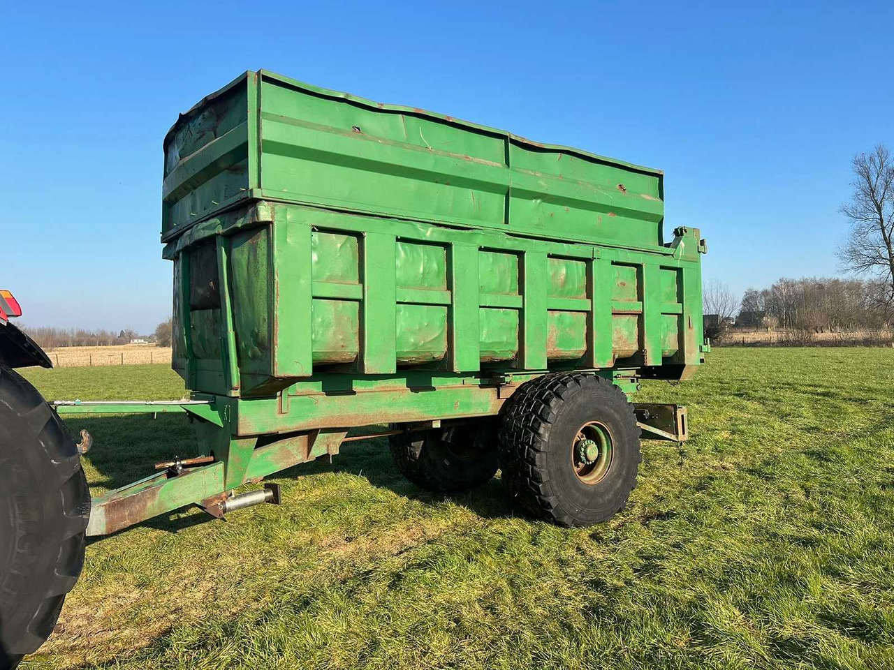 Eigen makelij - Farm tipping trailer/ Dumper: picture 1 Eigen makelij - Farm tipping trailer/ Dumper: picture 1