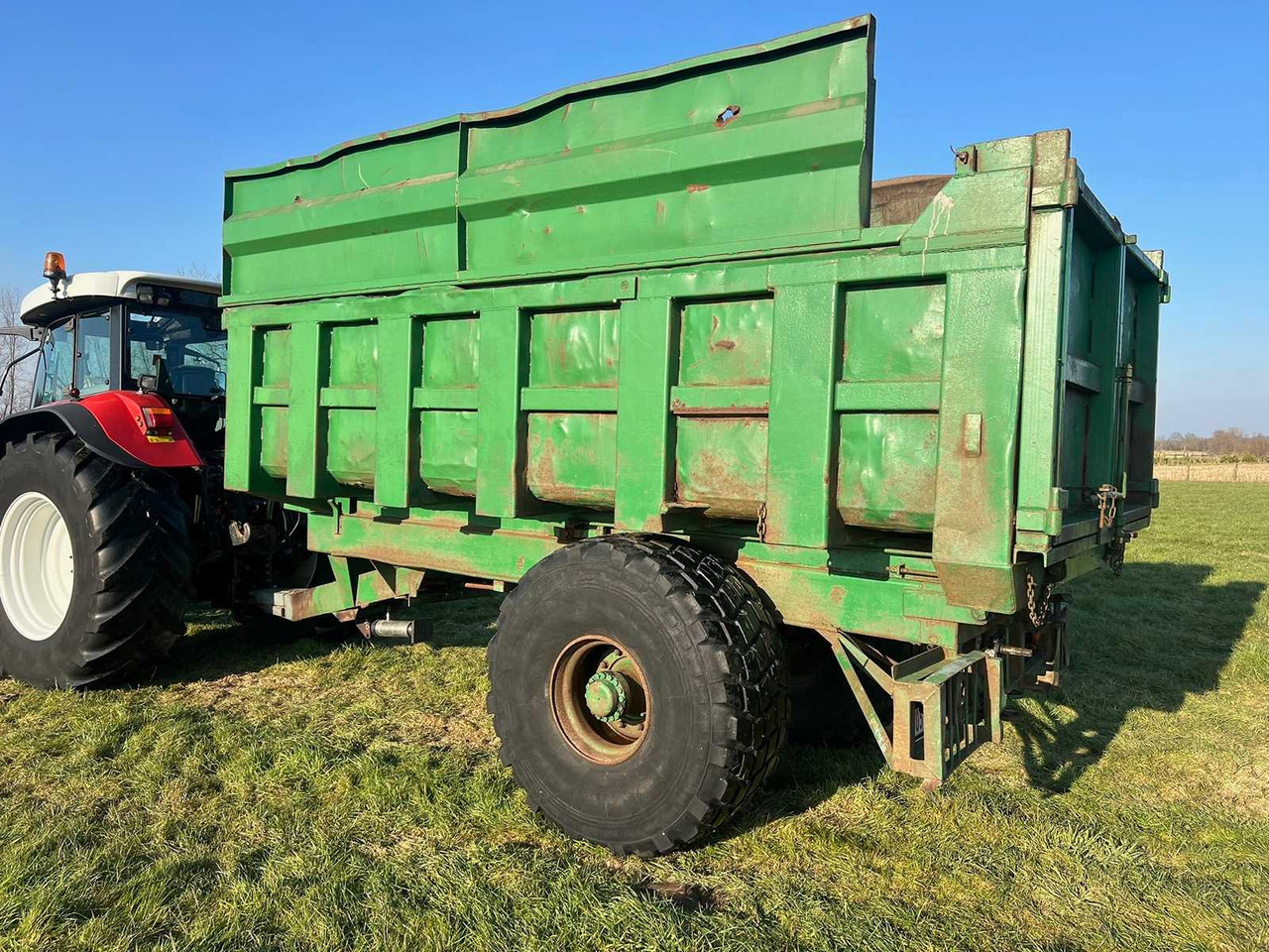 Eigen makelij - Farm tipping trailer/ Dumper: picture 2 Eigen makelij - Farm tipping trailer/ Dumper: picture 2