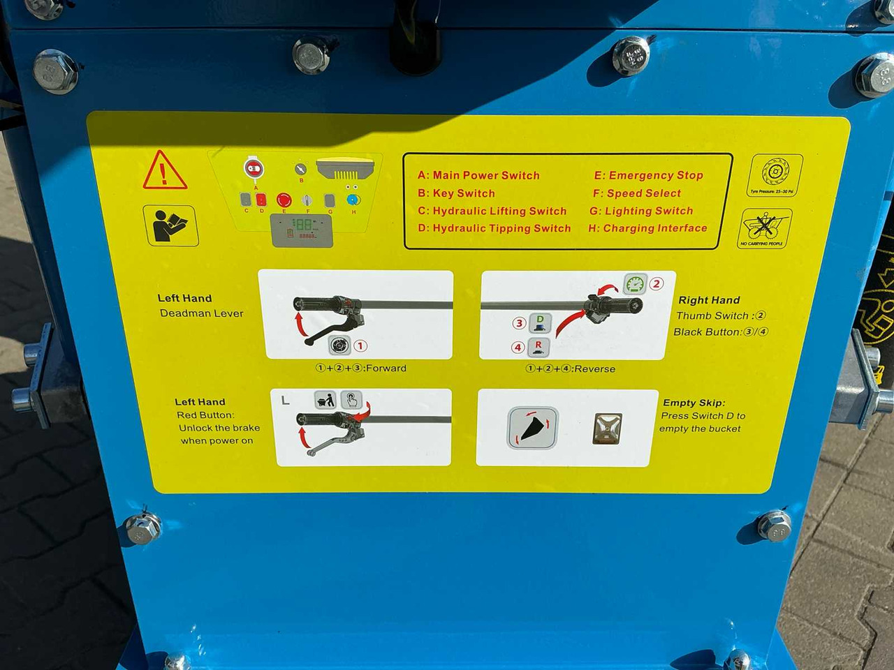 Dumper Field D500E: picture 25