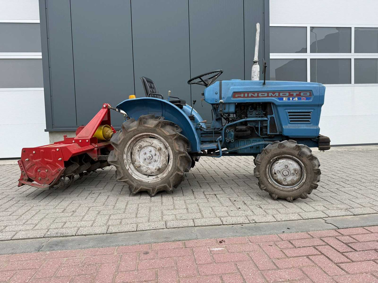 Hinomoto E-14 met Grondfrees - Compact tractor: picture 4 Hinomoto E-14 met Grondfrees - Compact tractor: picture 4