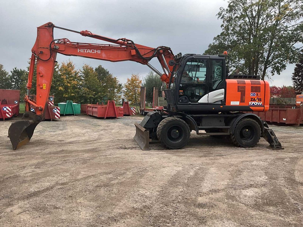 Hitachi ZAXIS 170W-6 - Wheel excavator: picture 2 Hitachi ZAXIS 170W-6 - Wheel excavator: picture 2