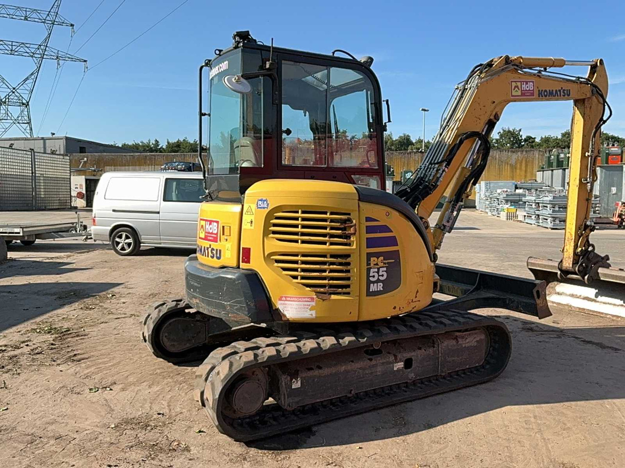 Komatsu PC55MR - Crawler excavator: picture 4 Komatsu PC55MR - Crawler excavator: picture 4