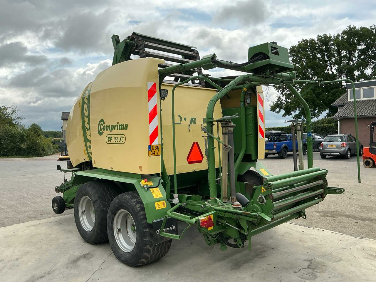 Krone Comprima CF 155 XC - Round baler, Bale wrapper: picture 3 Krone Comprima CF 155 XC - Round baler, Bale wrapper: picture 3