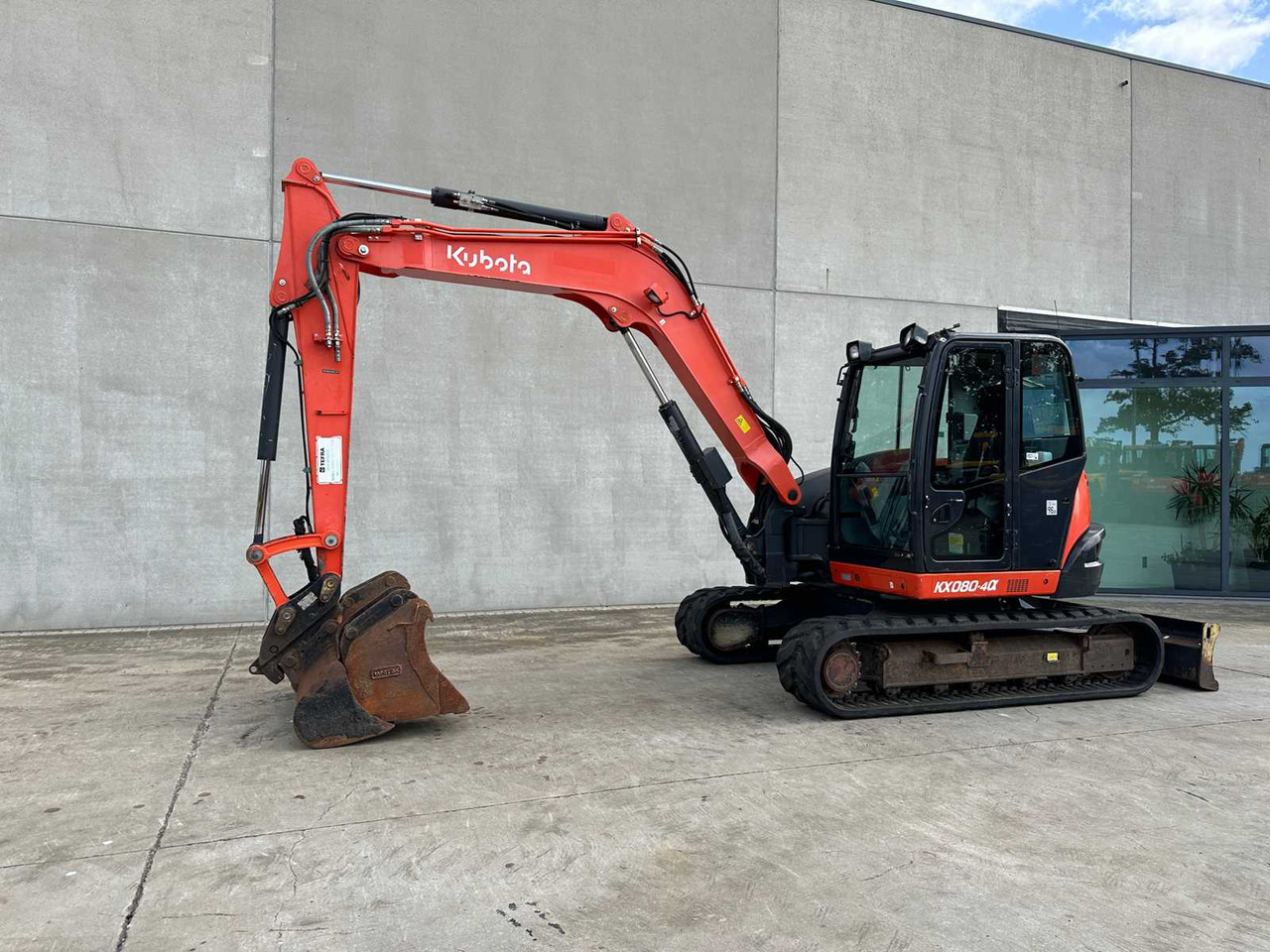 Kubota KUBOTA - 2018 - KX080 - MIDI EXCAVATOR - Crawler excavator: picture 1 Kubota KUBOTA - 2018 - KX080 - MIDI EXCAVATOR - Crawler excavator: picture 1